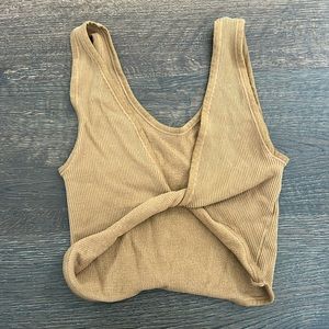 Out from under soft tank